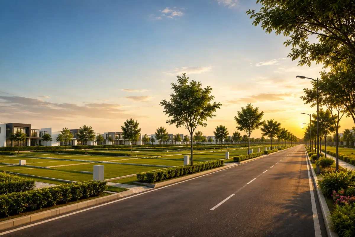Premium plotted development site