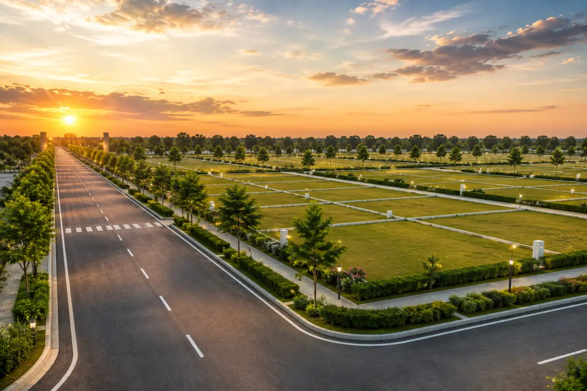 Premium plotted development site